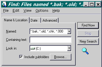 Deleting other files